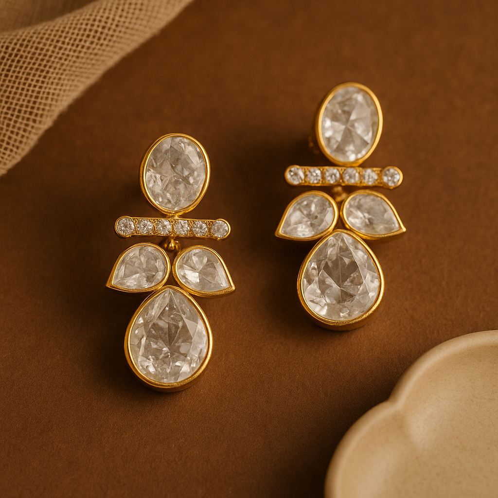Moissanite Mini Danglers