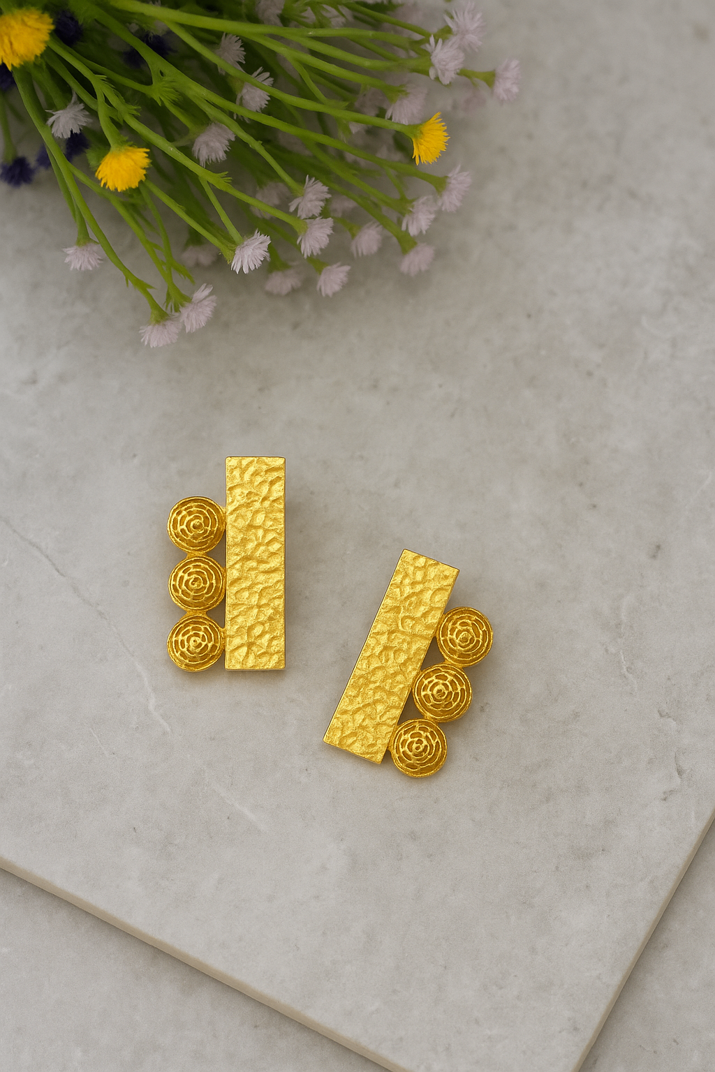 Miraah Cutwork Studs