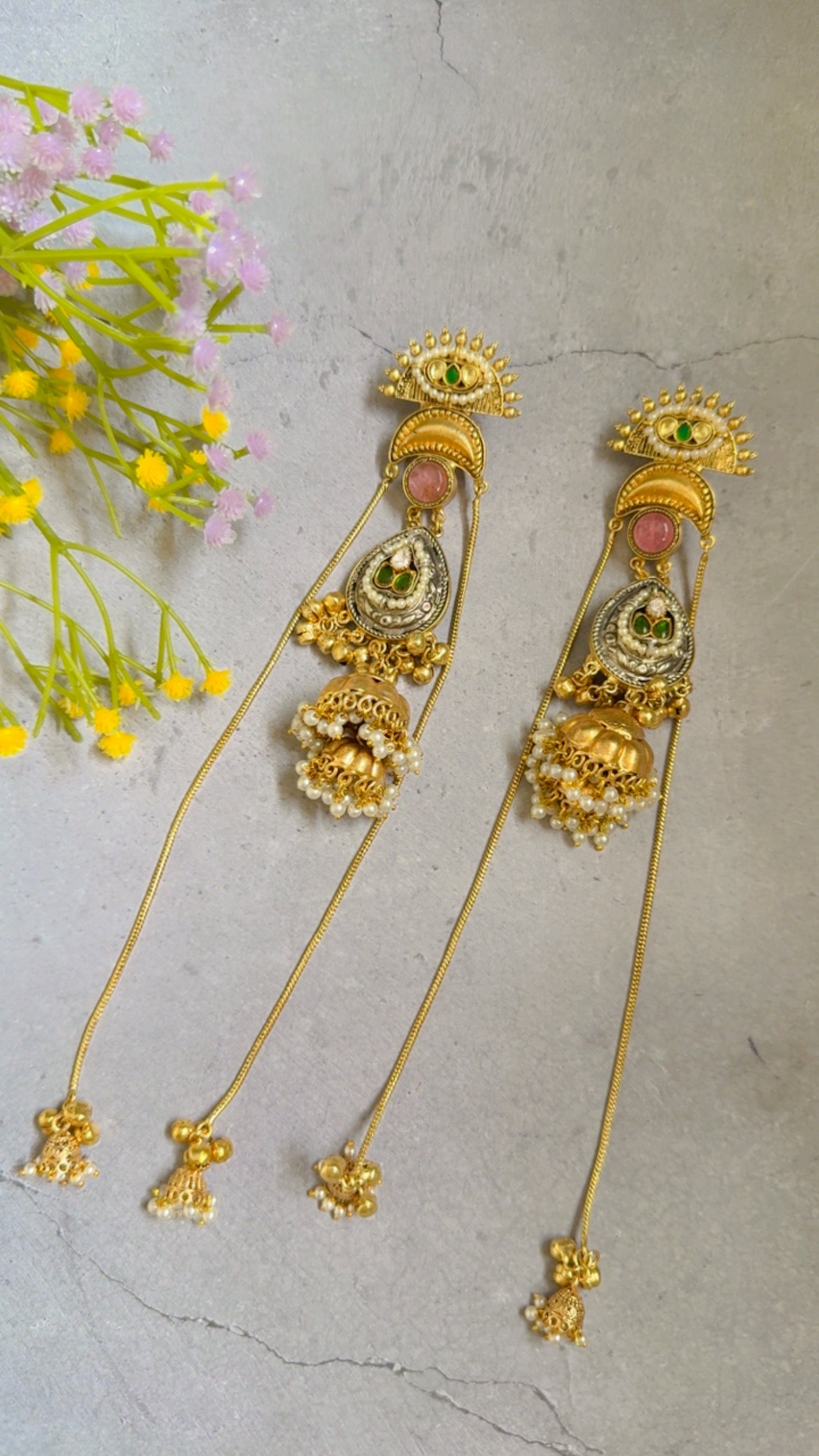 Chandni Jhumkis