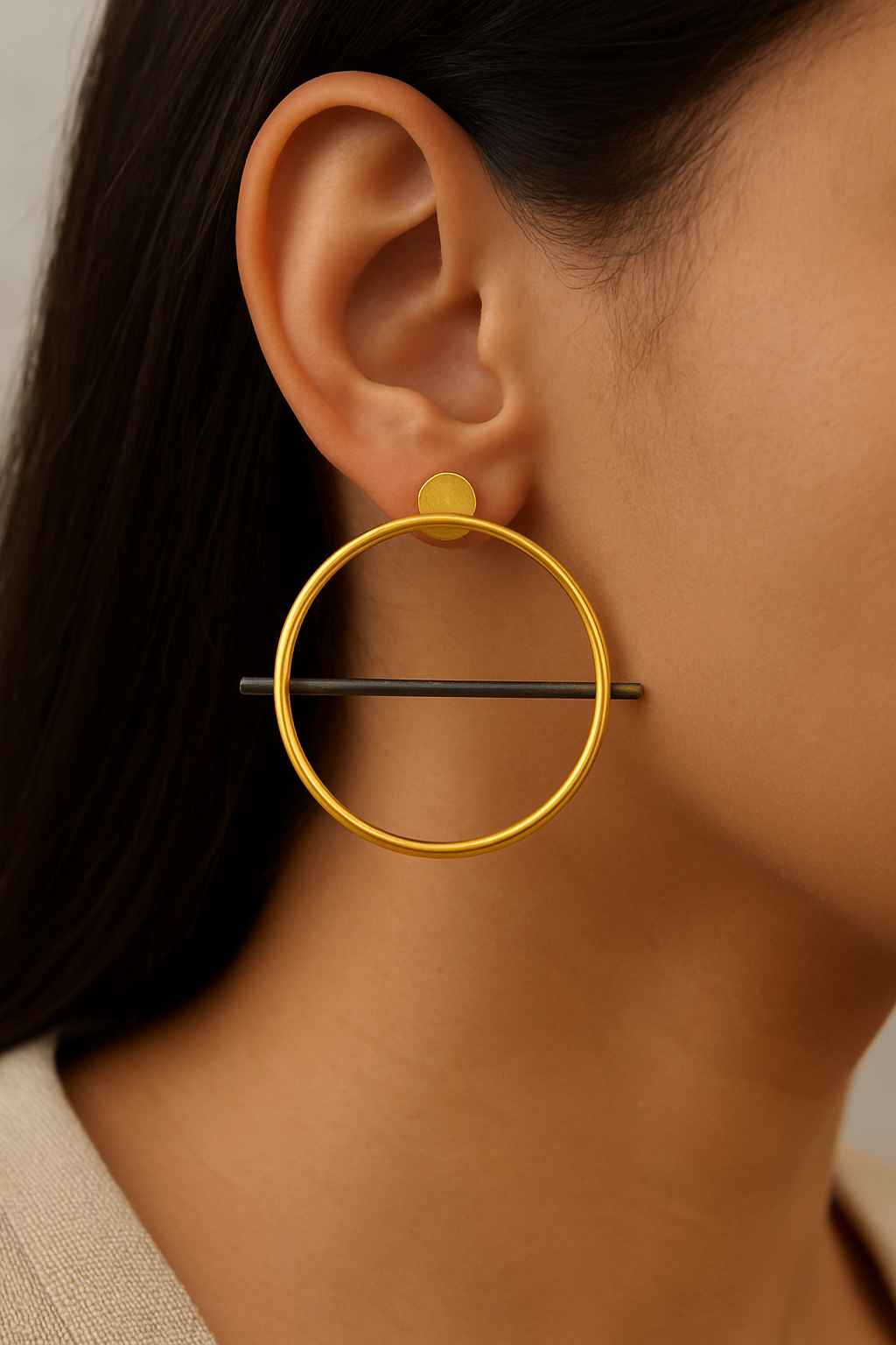 Black Pipe Studs
