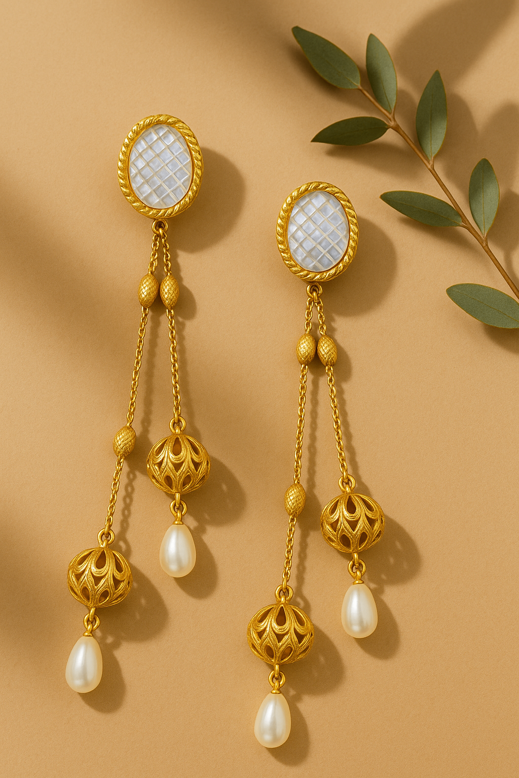 Ivory Keerti Danglers