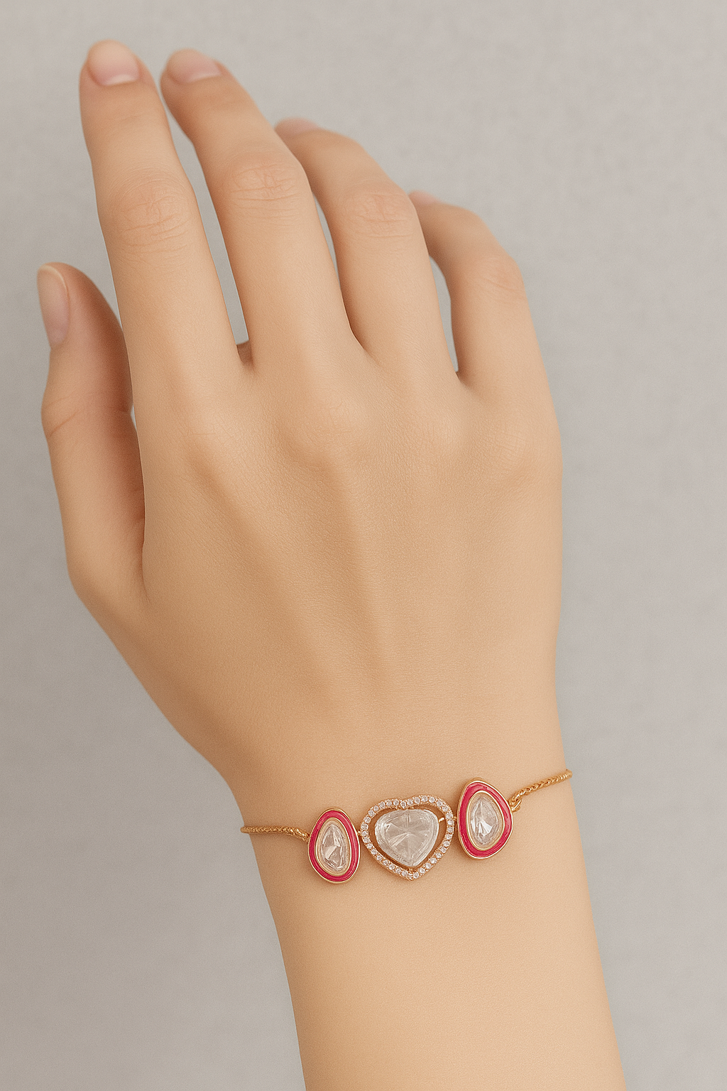 Multicolor Moissanite Bracelet