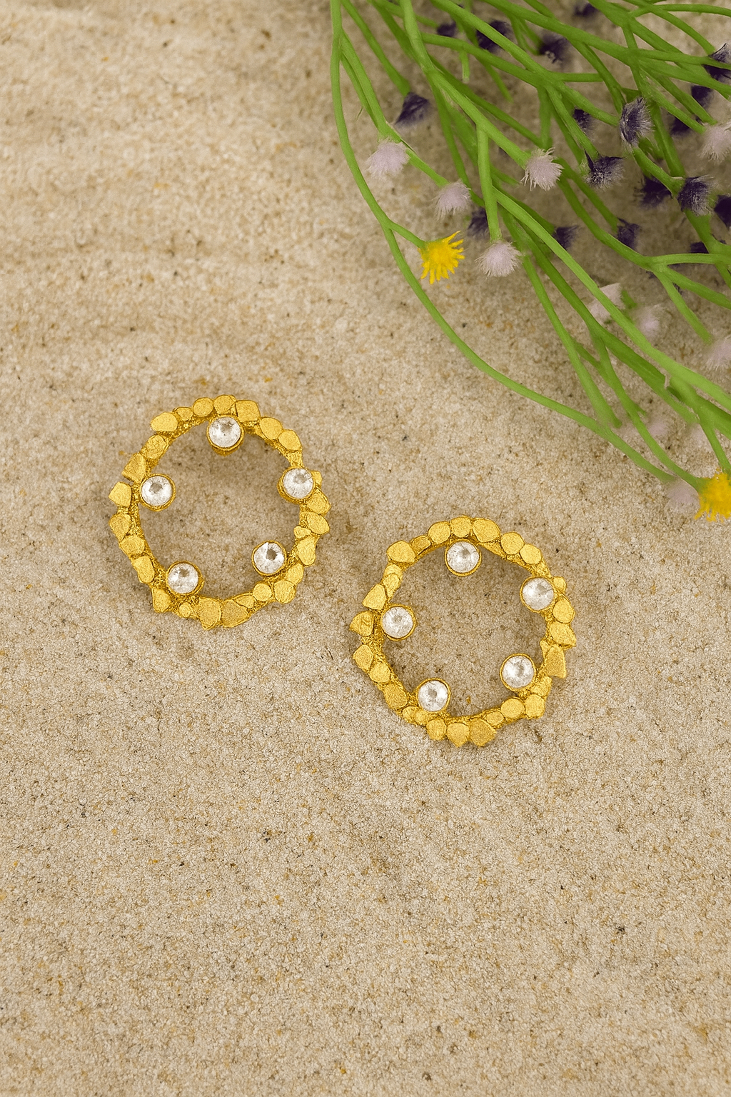 Adhira Stone Studs