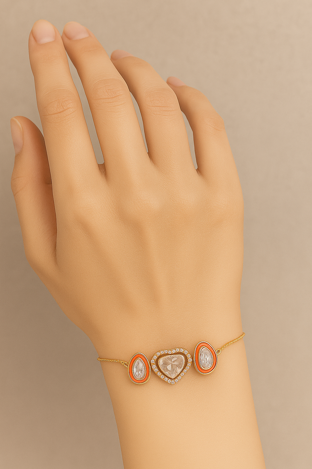 Multicolor Moissanite Bracelet