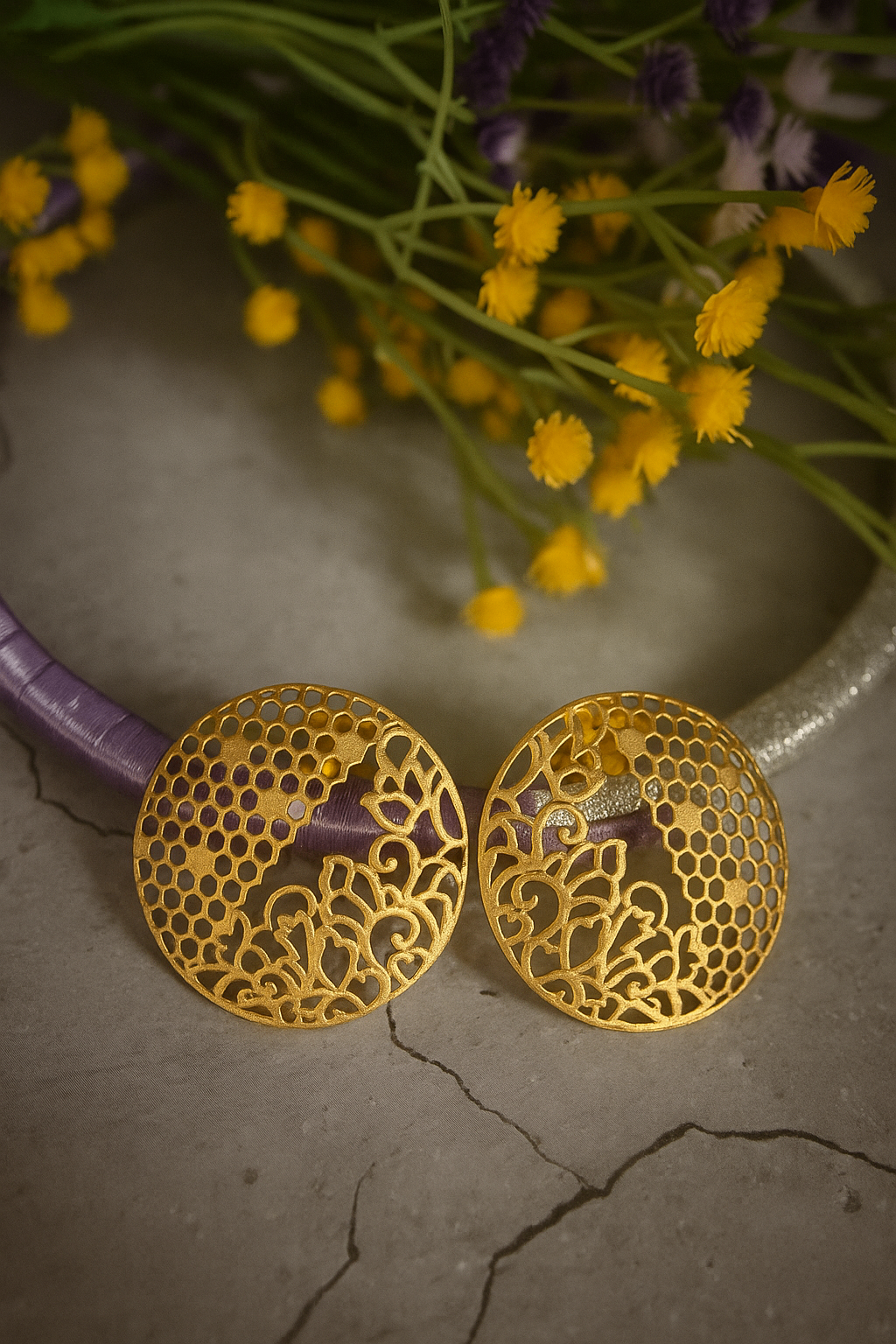 Leena Cutwork Studs