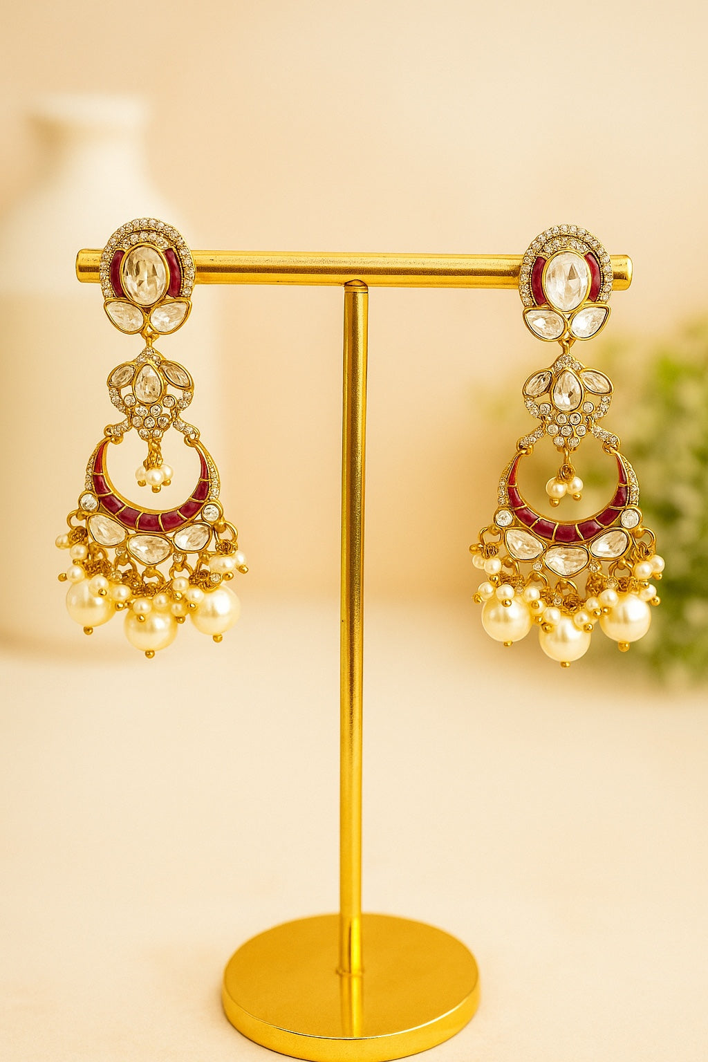 Lavanya Moissanite Danglers