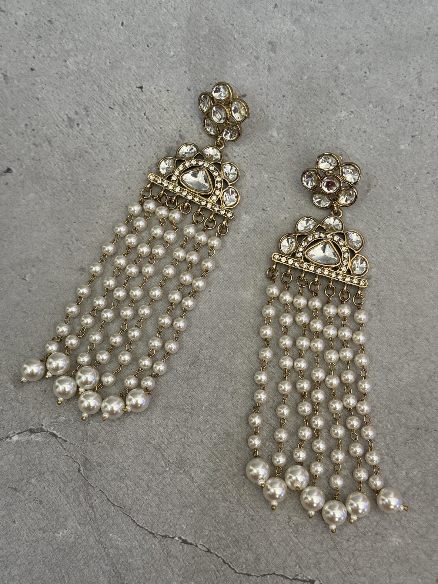 Pearl Hanging Danglers