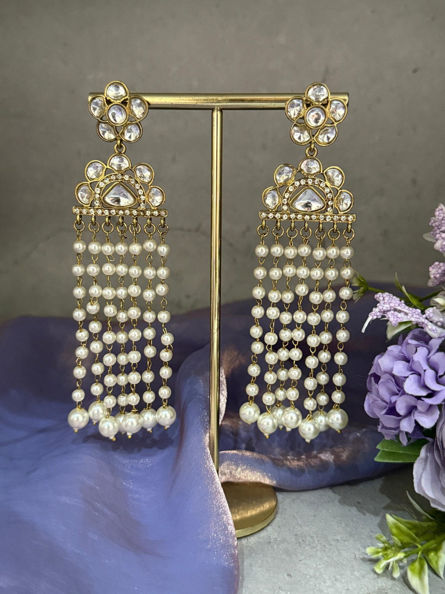 Pearl Hanging Danglers