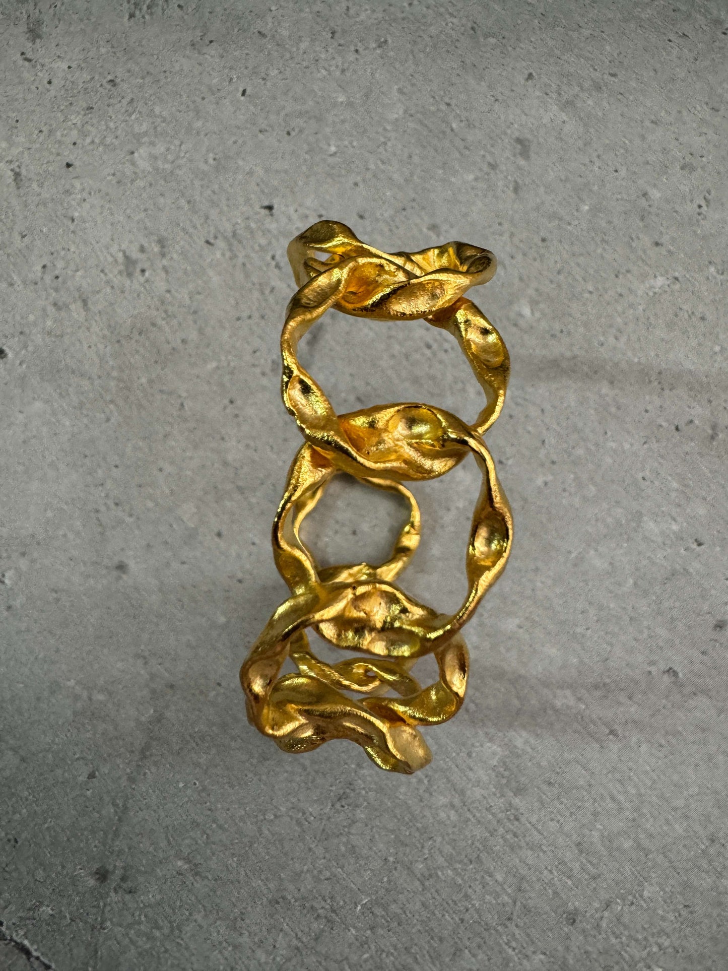 Textured Ring Bracelet