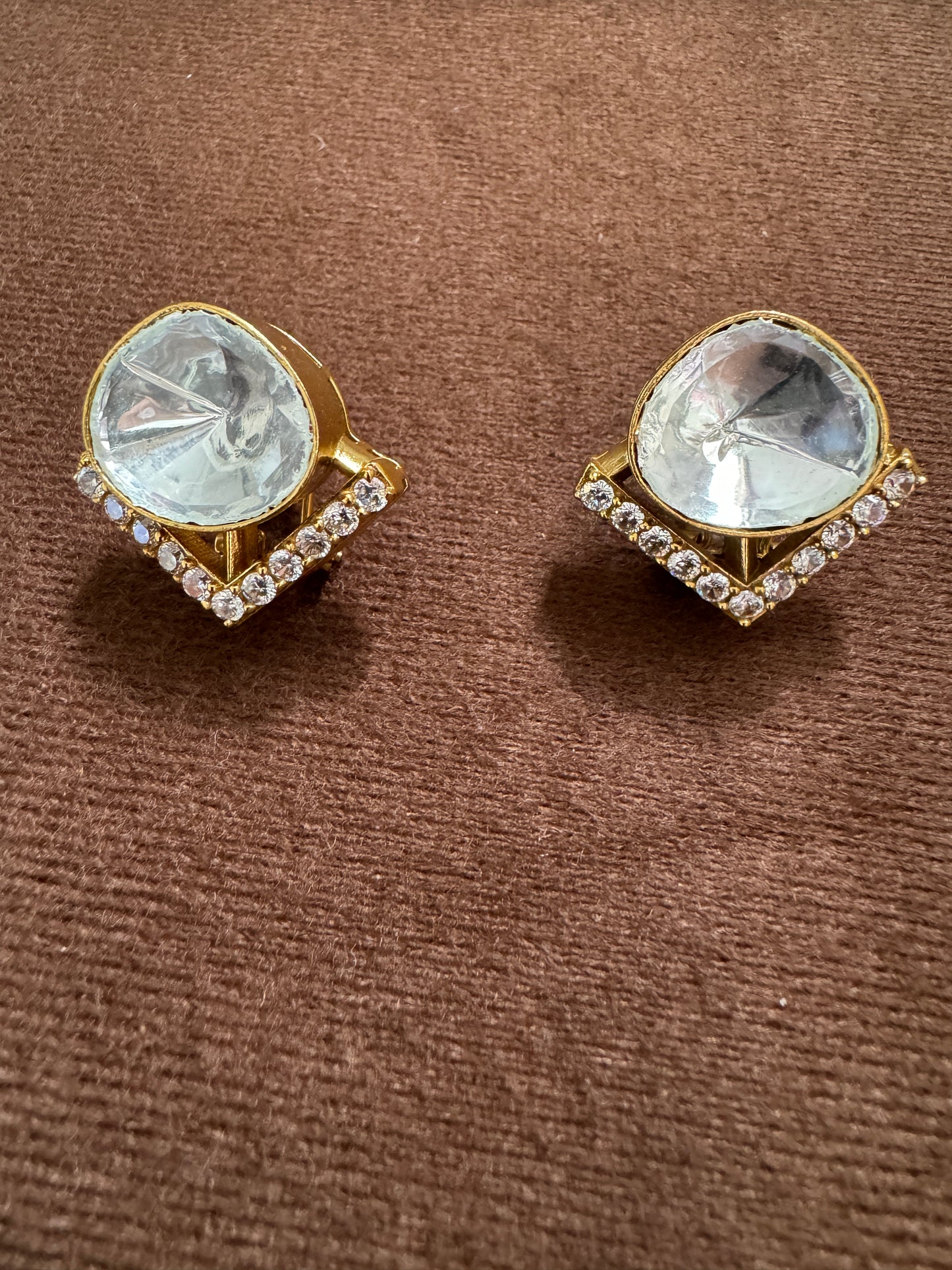 Moissanite Diamond Studs