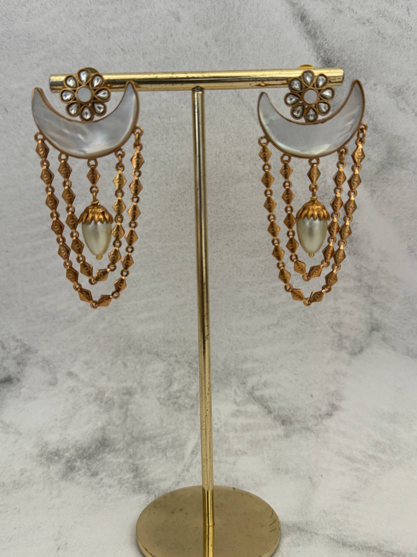 Mop Loop Chaand Danglers