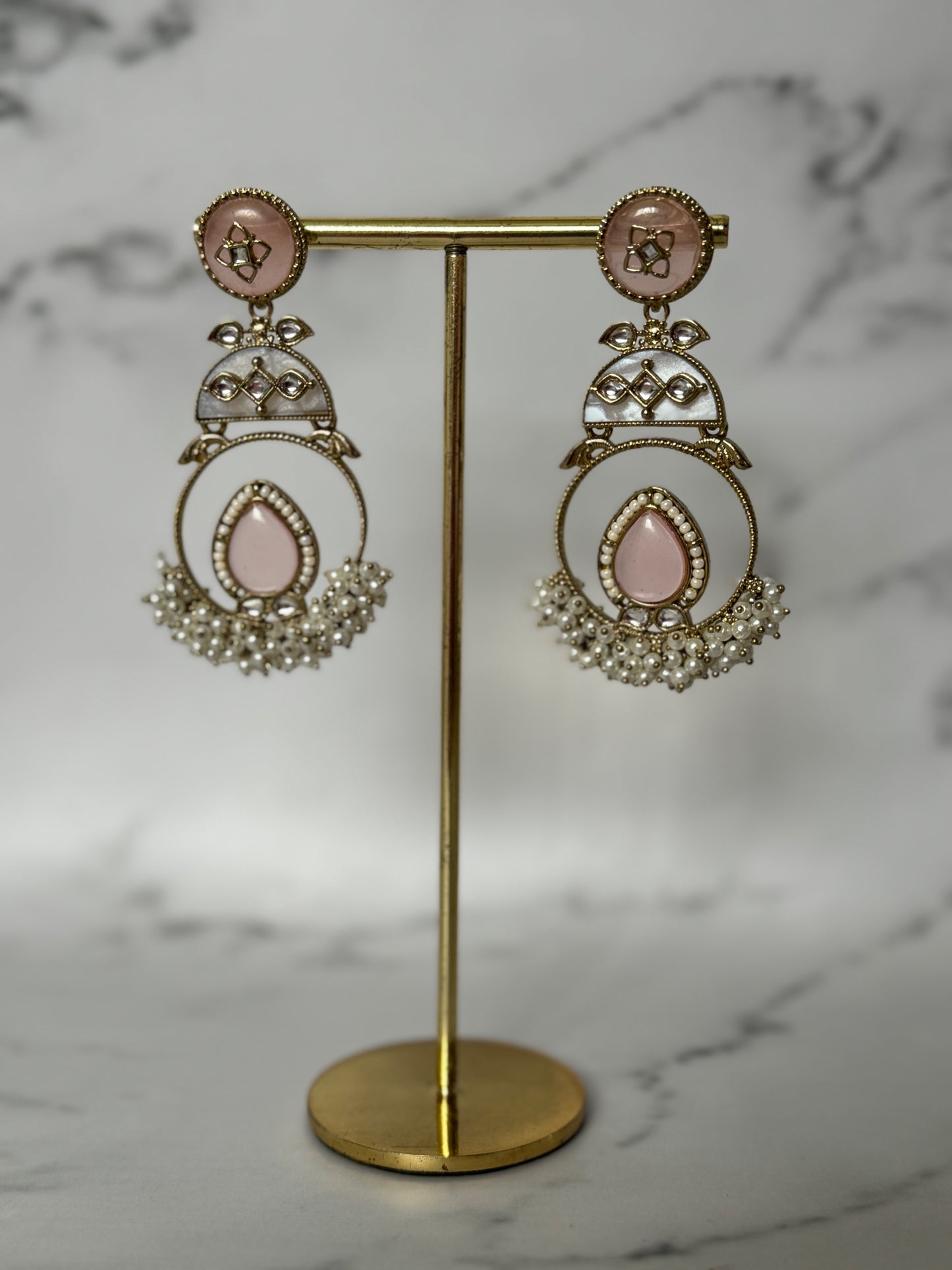 Pink Zaysha Danglers