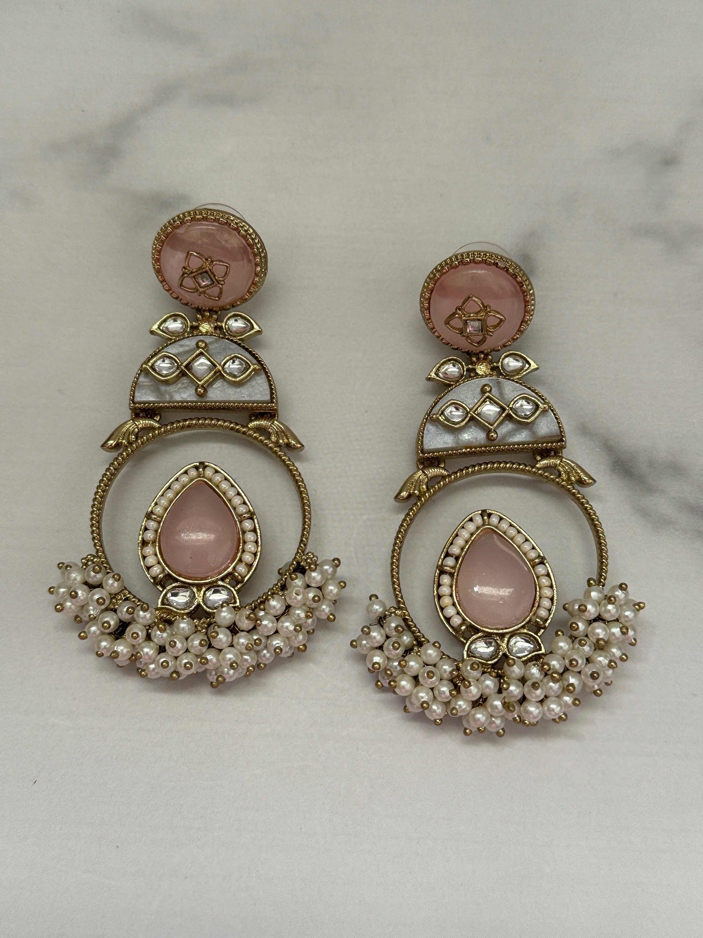 Pink Zaysha Danglers