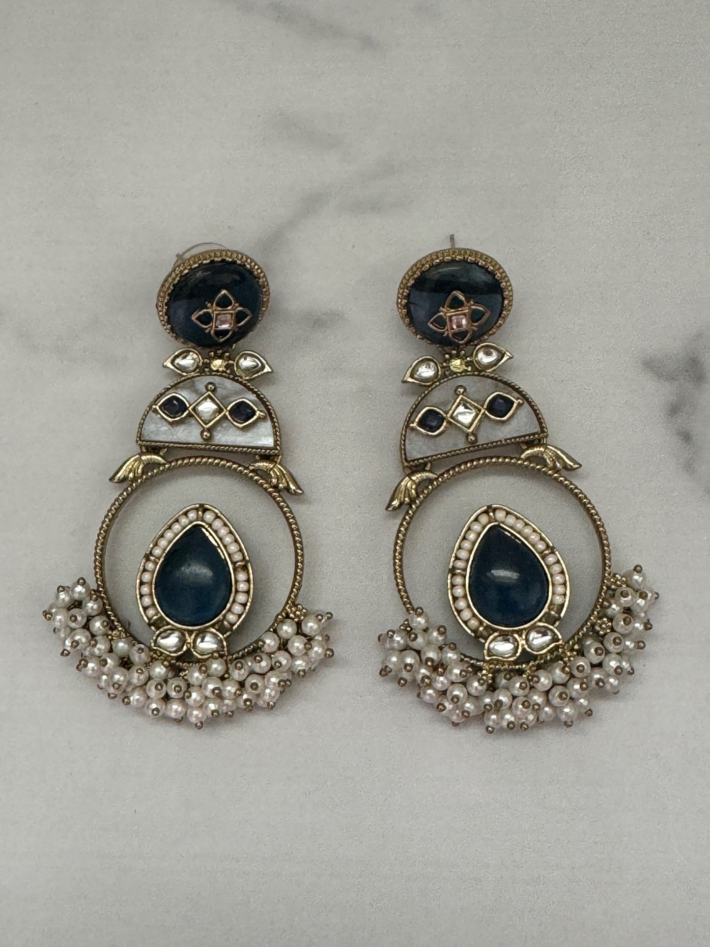 Blue Zaysha Danglers