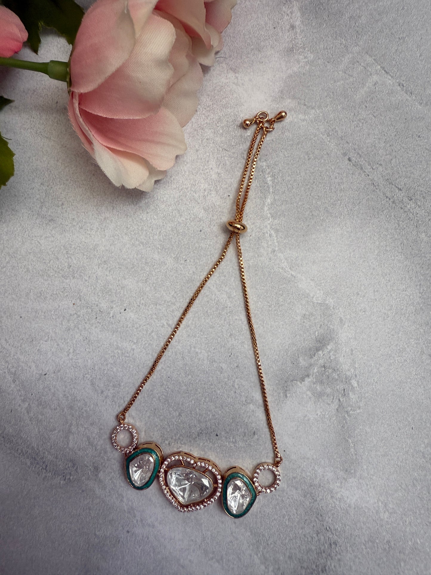 Multicolor Moissanite Bracelet