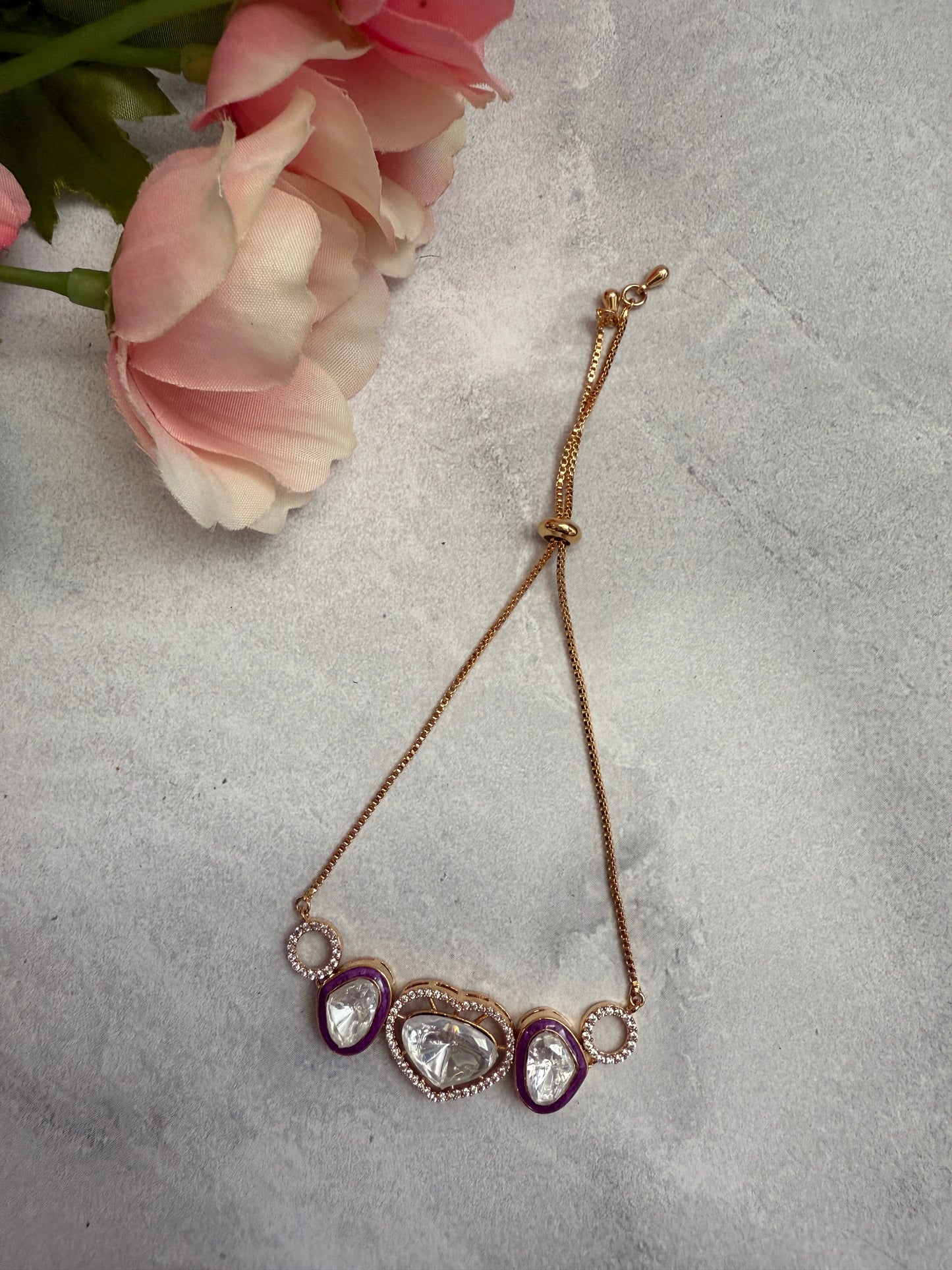 Multicolor Moissanite Bracelet