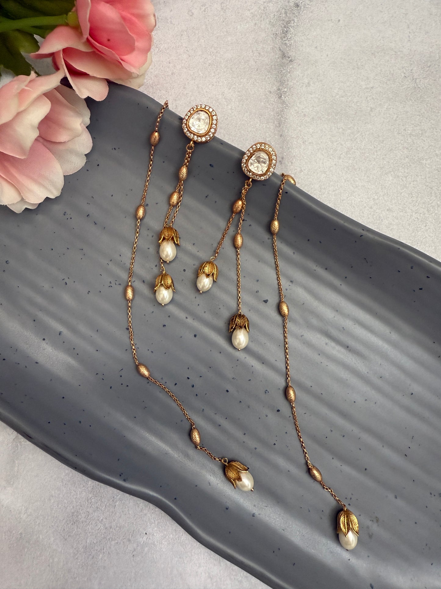 Ivory Maahi Danglers