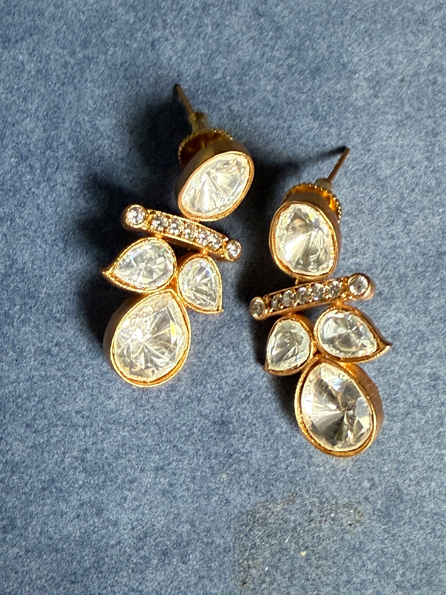 Moissanite Mini Danglers