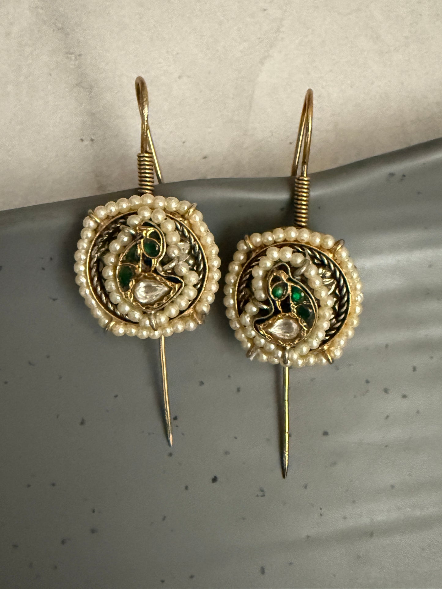 Green Amaira Earcuffs