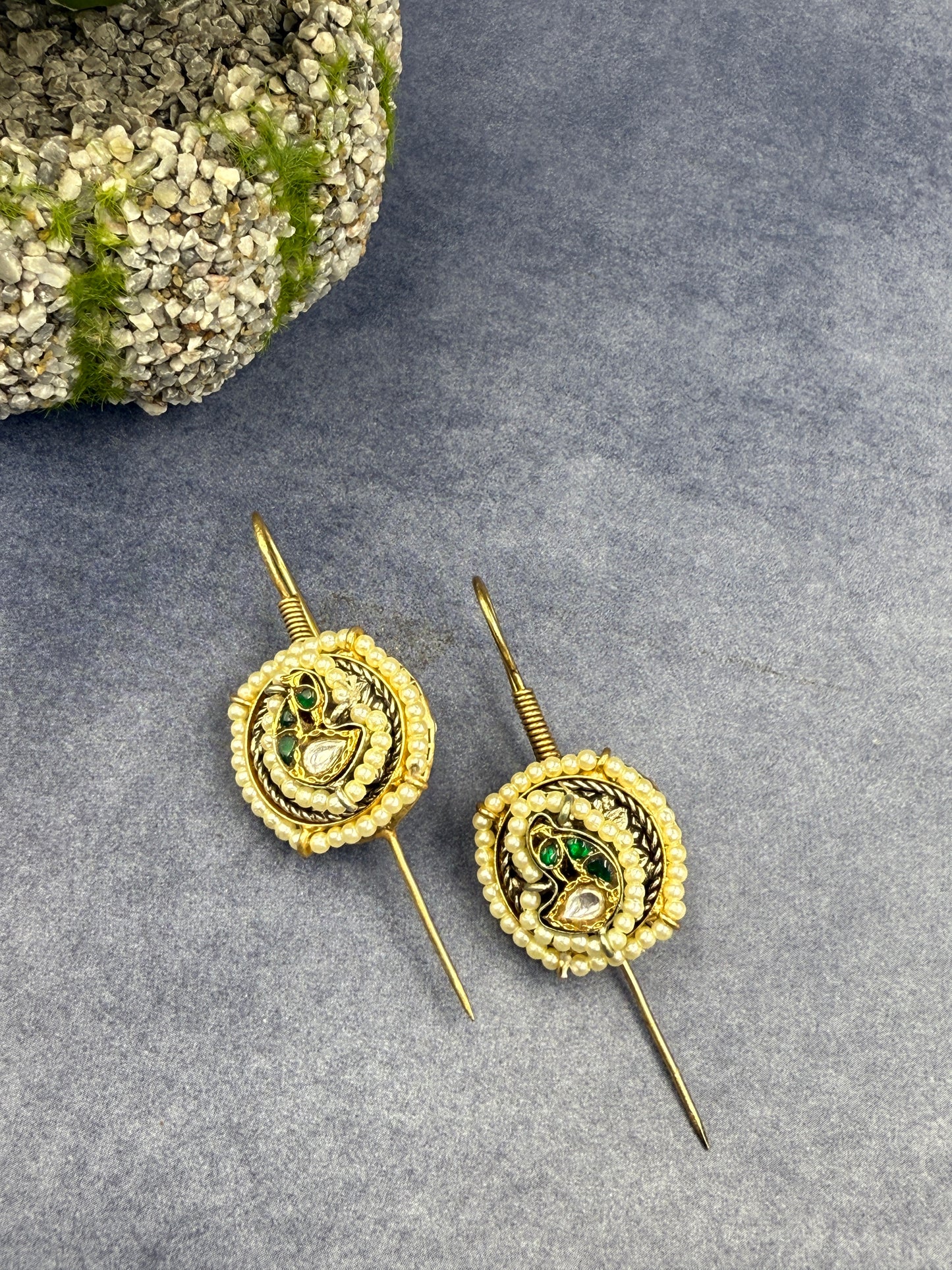 Green Amaira Earcuffs