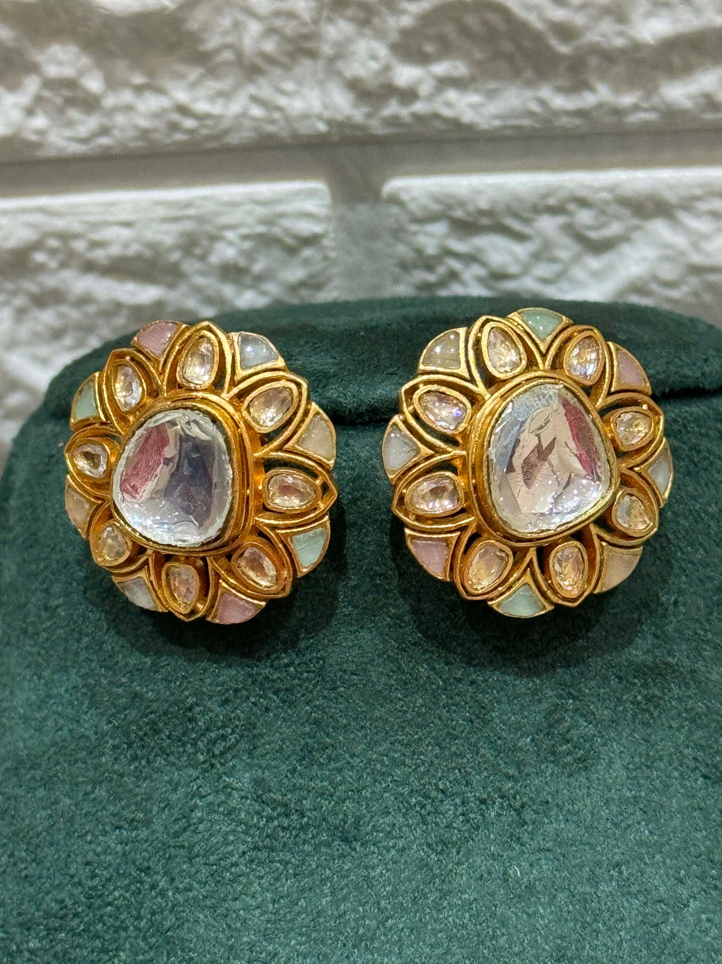 Pastel Sunflower Studs