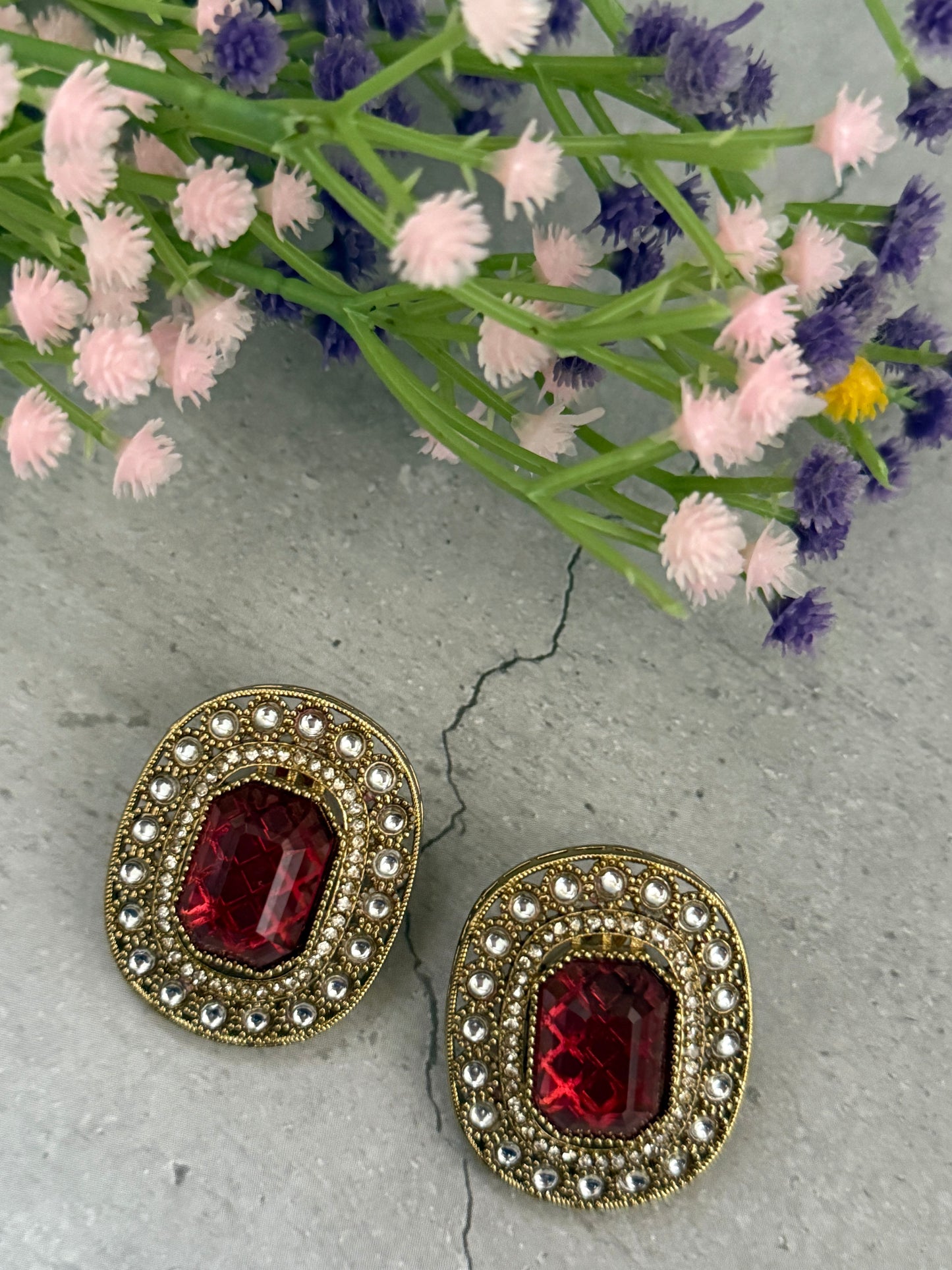 Veda Stone Studs