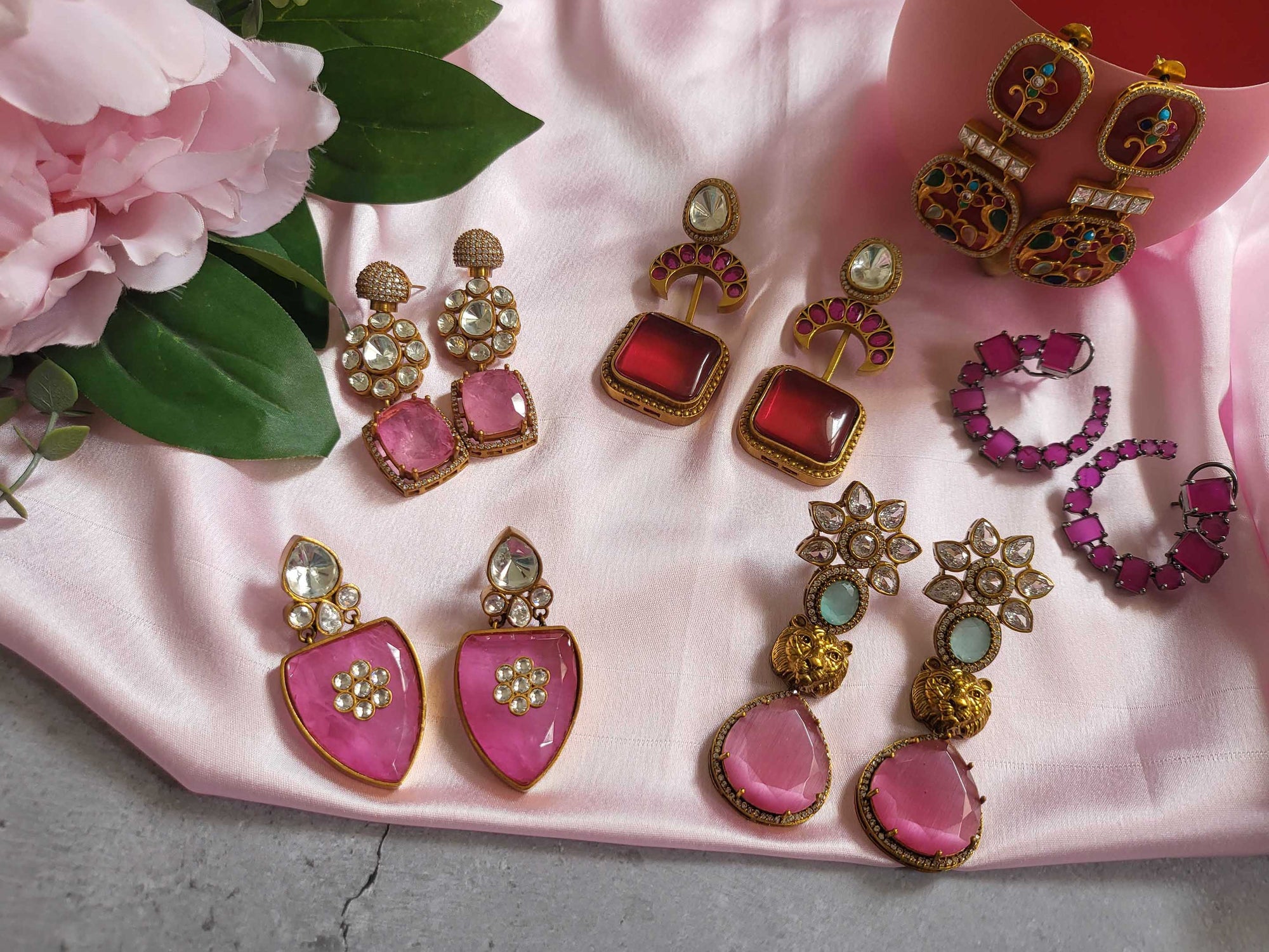 Pink Color Jewellery