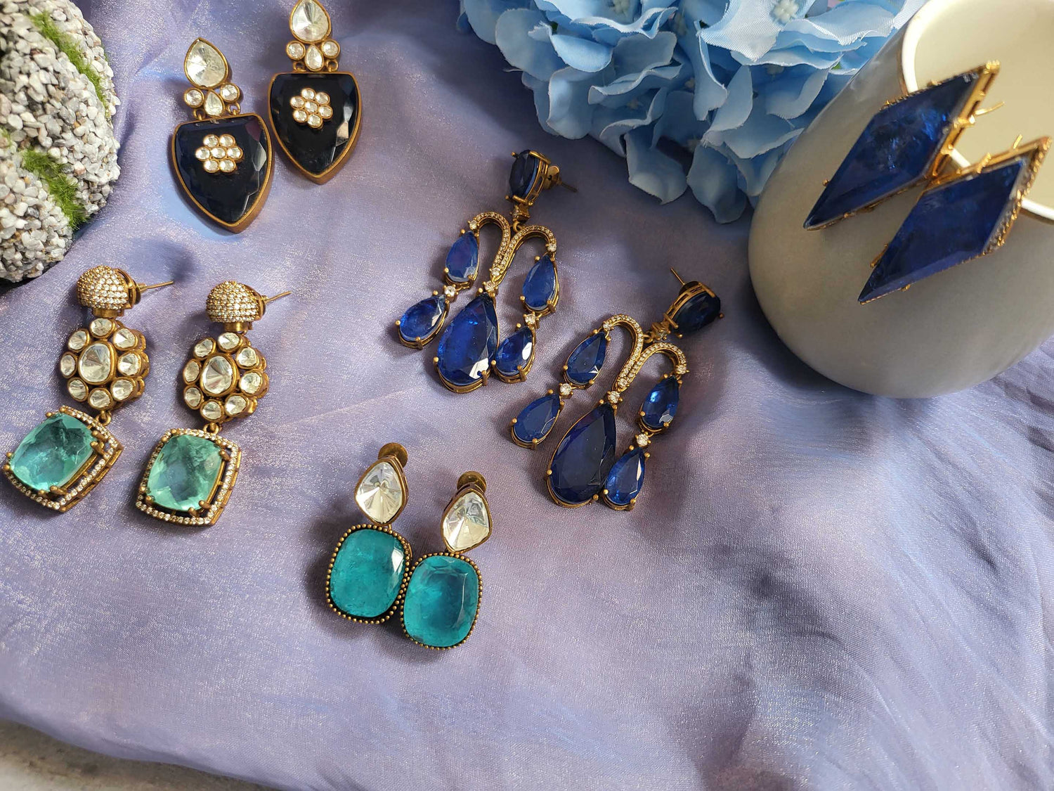 Blue Color Jewellery