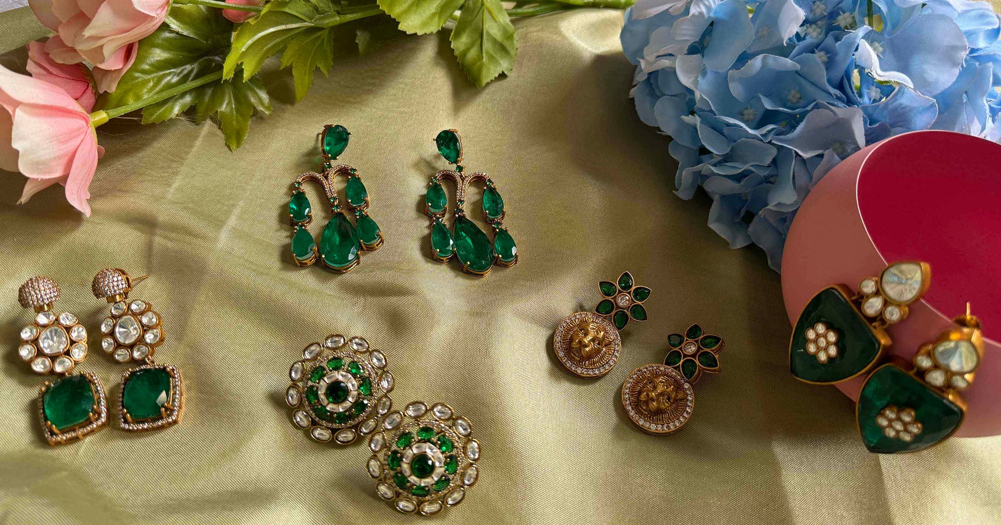 Green Color Jewellery