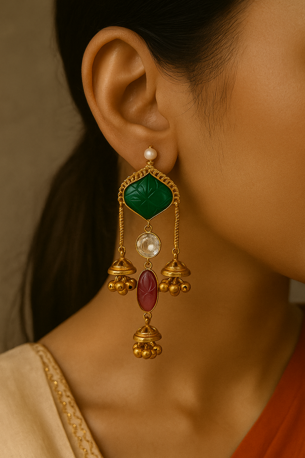 Multicolor Shanaya Danglers