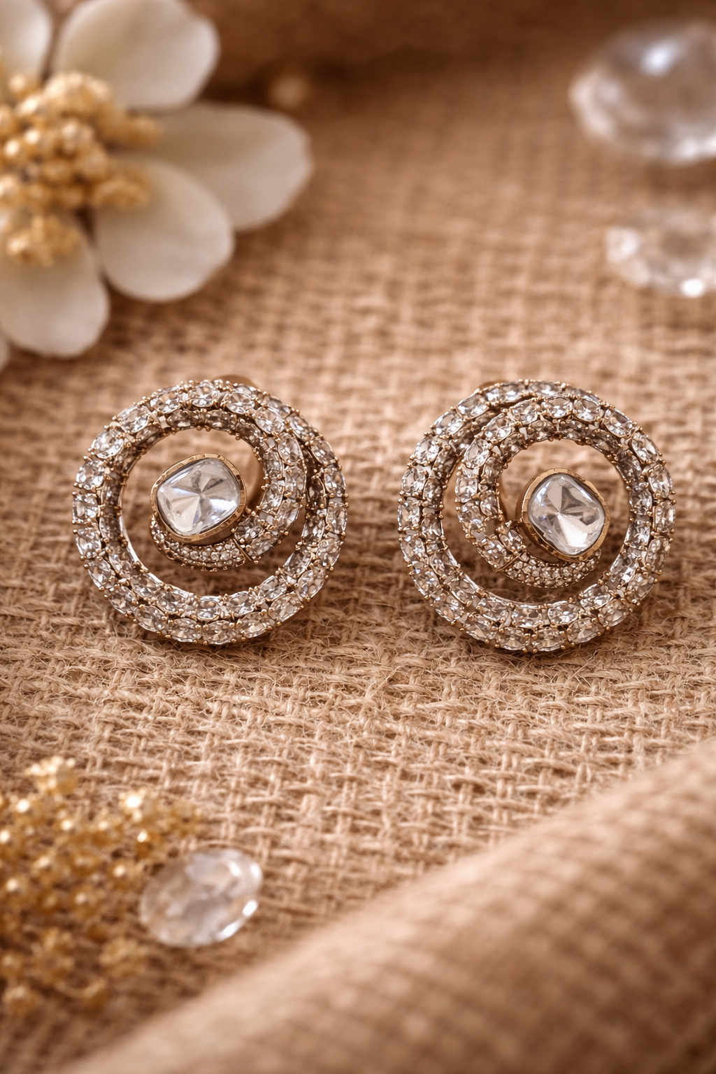 Jisha Spiral Studs