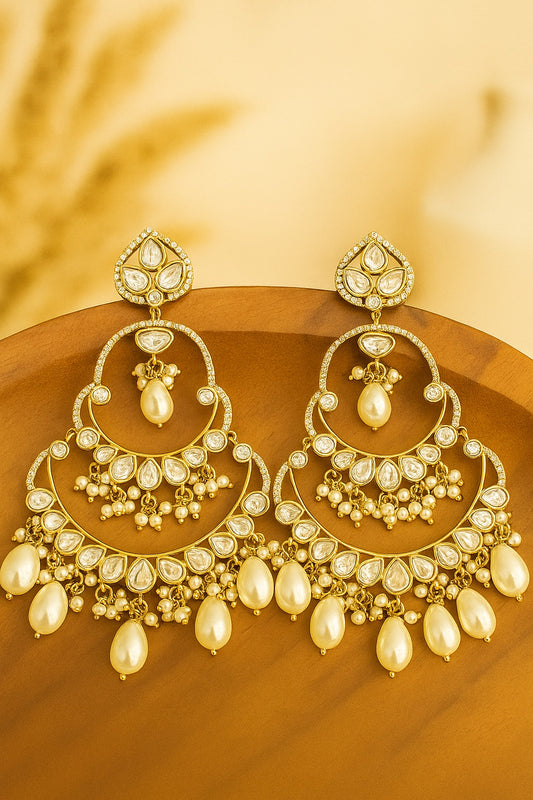 Kumud Moissanite Chaandbalis