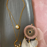 Double Layer Stone Chain