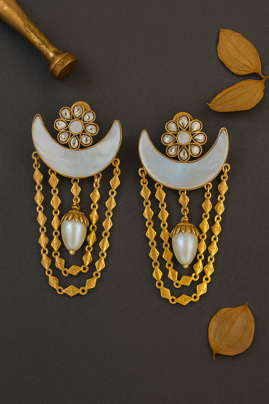 Mop Loop Chaand Danglers