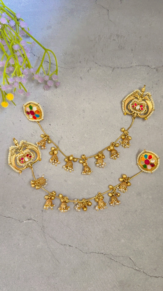 Tavishi Earchain Studs