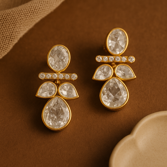 Moissanite Mini Danglers