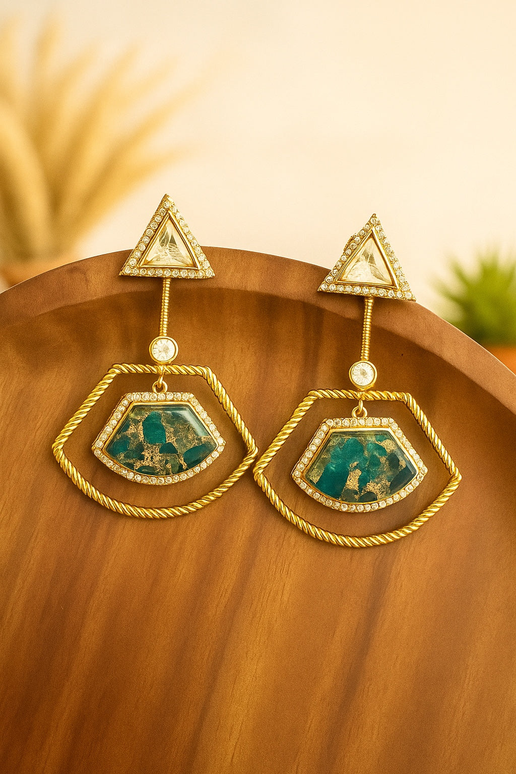 Aarohi Stone Danglers