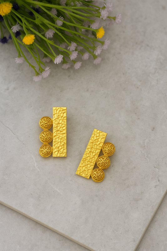Miraah Cutwork Studs