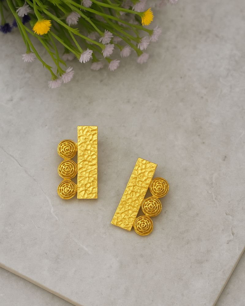 Miraah Cutwork Studs