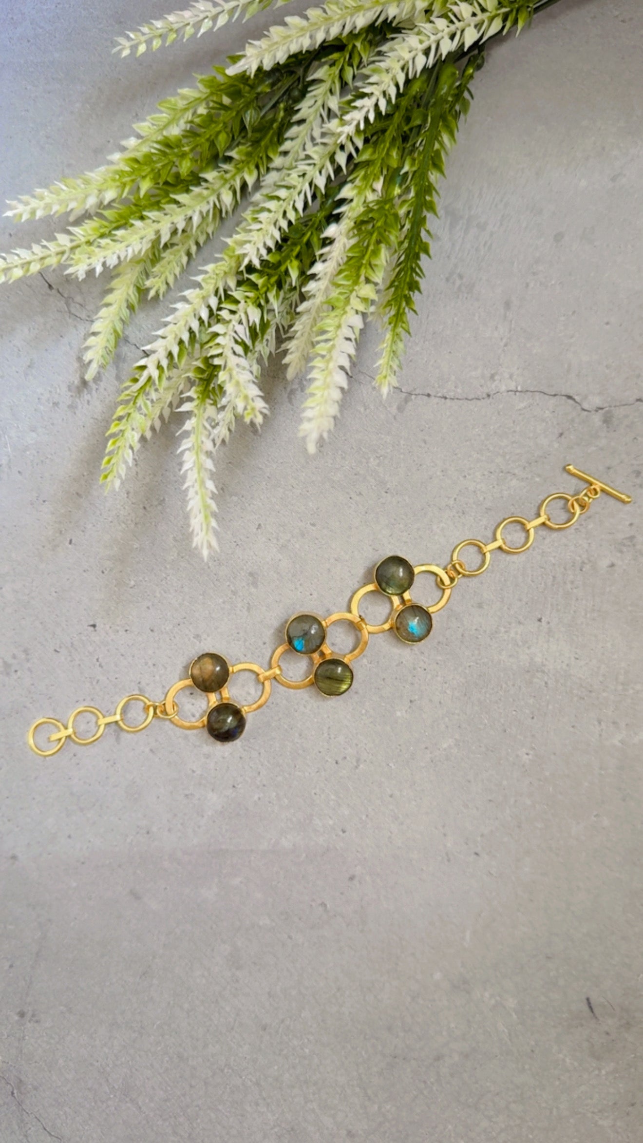 Stone Rings Bracelet