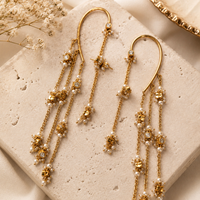 Aarunya Chain Earcuffs