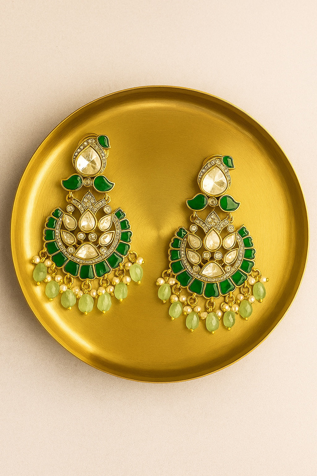 Vaidehi Moissanite Danglers