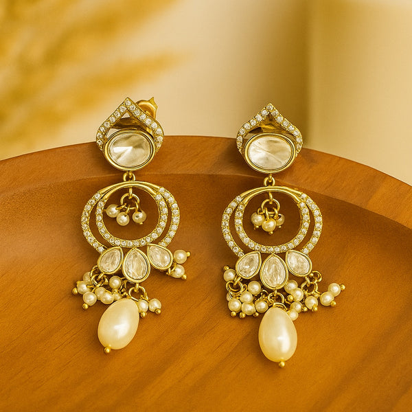 Aadhya Moissanite Danglers