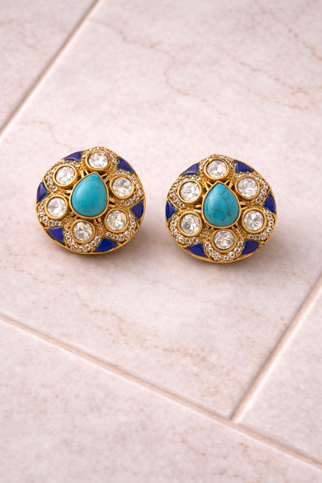 Pranali Multicolor Studs