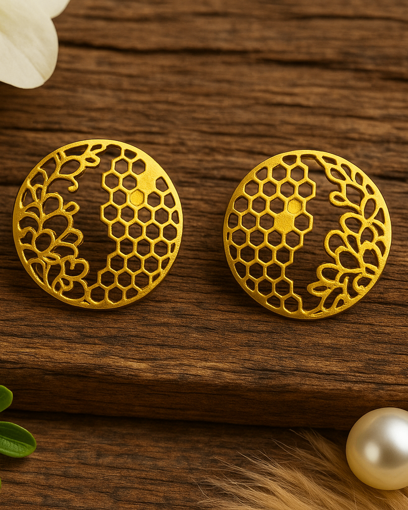 Leena Cutwork Studs