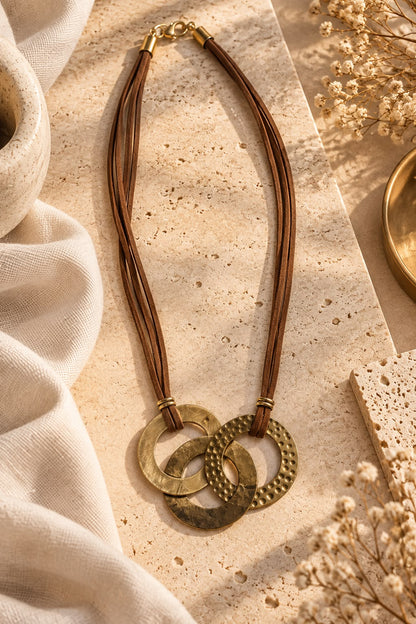 Entangled Circle Neckpiece
