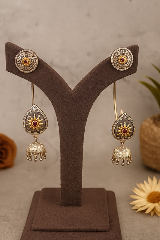 Shubhra Earcuff Jhumkis