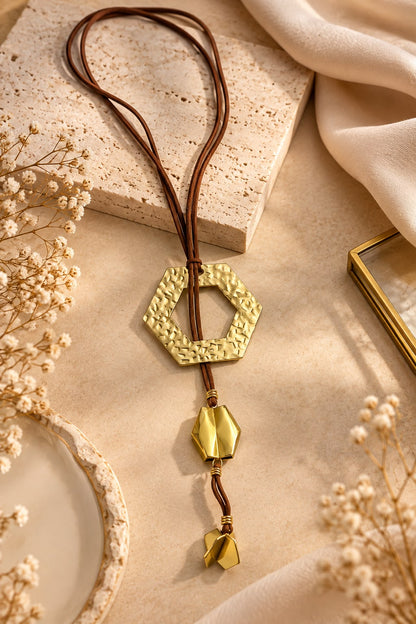 Hexagon Statement Neckpiece