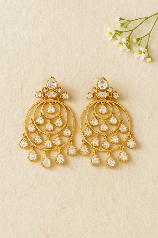 Aranya Moissanite Chaandbalis
