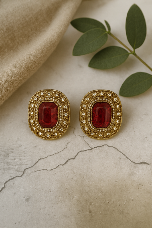 Veda Stone Studs